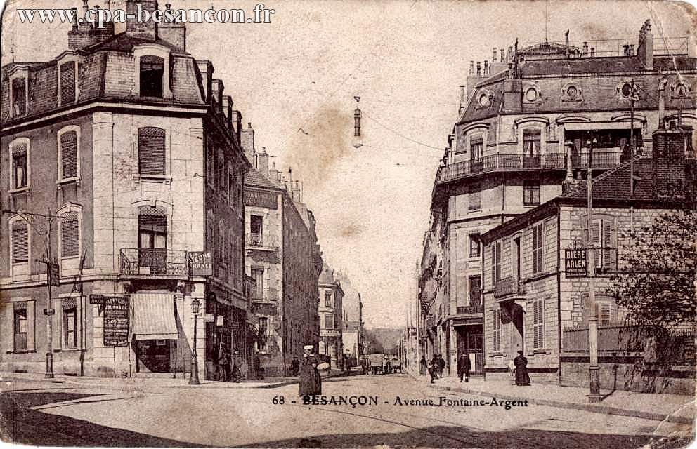 68 - BESANÇON - Avenue Fontaine-Argent